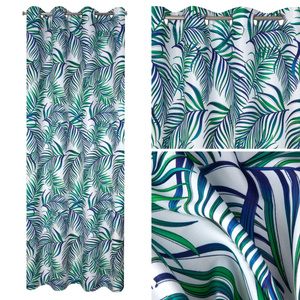 Curtain 140 x 250 Decorative Design91 Palms 02