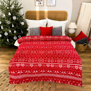 Blanket 160 x 200 Microfiber Christmas Vilde 11