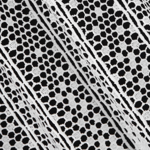 Decorative Curtain Ola 30 x 150 White Buttons