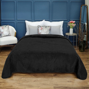 Quilt 170 x 210 Herringbone Velvet Caden 04