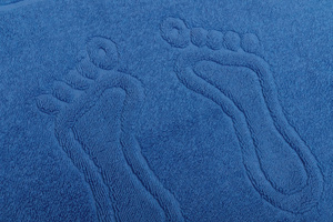 Bathroom Rug Sora 50 x 70 20 650 g/m2 Blue