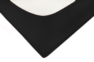 100 x 200 Satin sheet with elastic Gold 48