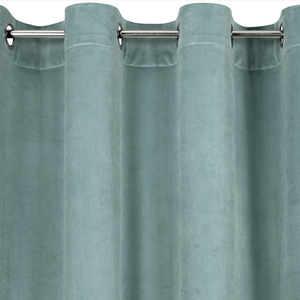 Curtain 140 x 250 Decorative Velvet Melanie Sage