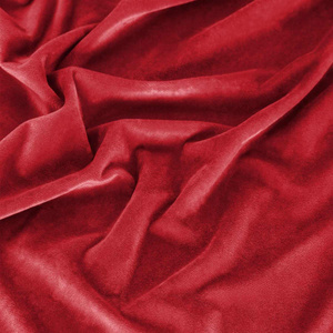 85 x 85 Decorative Velvet Soft Red Tablecloth