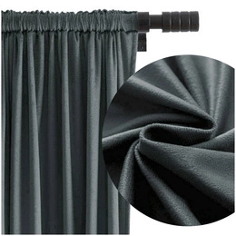 Curtain 140 x 250 Velvet Tunnel Tape Giorgia 10