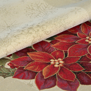 100 x 100 Decorative Tapestry Tablecloth 1271 Gold