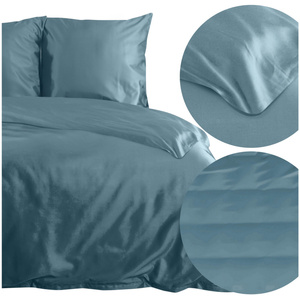 Satin bedding Nova3 Petrol 160x200NP 3 parts