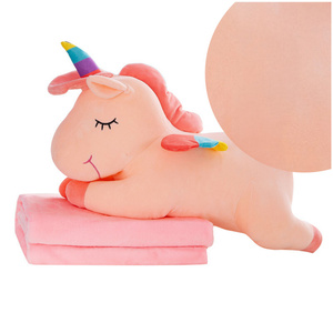 Blanket with Pillow-Plush Toy 77