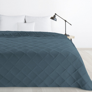 Quilt 220 x 240 Design Quilted Alara5 Turquoise