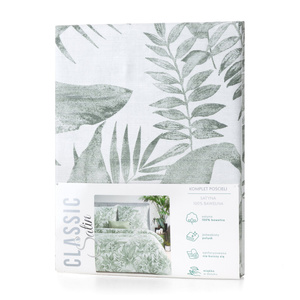 Bedding 160 x 200 3pcs Cotton Satin Spring 48