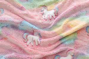 Blanket 150 x 200 Microfiber Fluorescent Peter 03