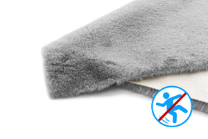 Rug 50 x 70 Soft Plush Fur Rabbit 101