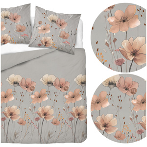 Bedding 160 x 200 3pc Asti Satin Cotton 5493A