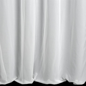 Decorative Curtain Dahlia 140 x 270 Tape White
