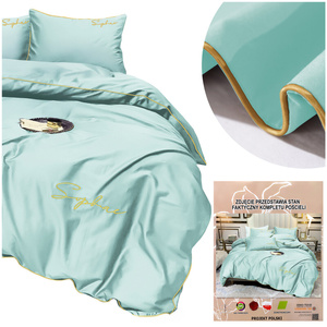 Bedding set 220 x 200 4 pcs with Areta 09 embroidery