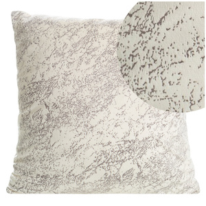40 x 40 Decorative Velvet Riva Cream pillowcase