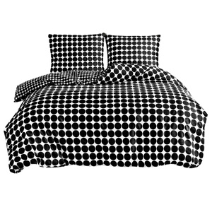 Bedding 160 x 200 3 pcs Cotton Satin No. A1857