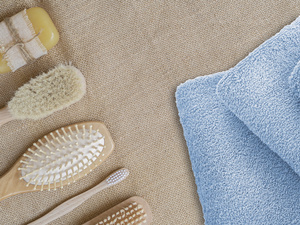 Towel 100 x 150 Cotton Bari 500g/m2 Blue