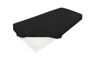 100 x 200 Satin sheet with elastic Gold 48