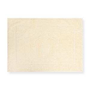 Bathroom rug Sora 50 x 70 02 650 g/m2 Ecru