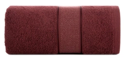 Bath Towel 50 x 90 Liana 13 Maroon