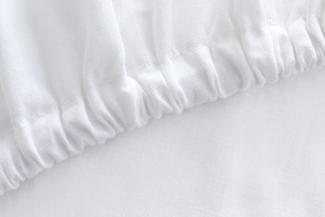 Bed sheet with elastic Cotton satin BCL 01 White 140x200
