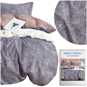 Bedding 160 x 200 3pc Satin Cotton No. A1718