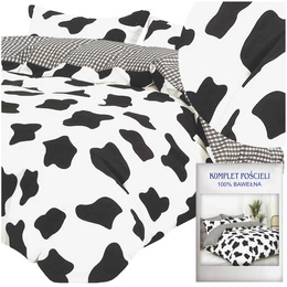 Bedding 140 x 200 2 pcs Cotton Satin No. A1445