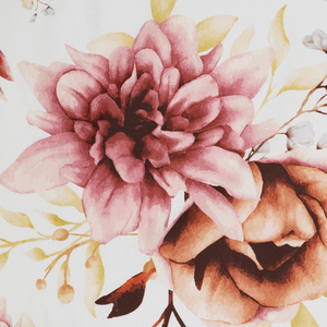 Bedding 160 x 200 3-piece Satin Cotton Lea 11