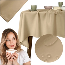Tablecloth 140x200 Stain-Resistant Surbo Beige