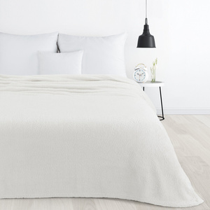 Blanket 170 x 210 Microfiber Lamb Lori White