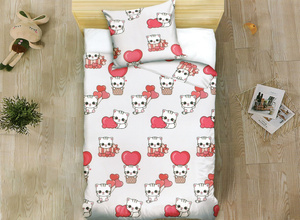 Bedding 140 x 200 2 pcs Satin Dalwin 1073