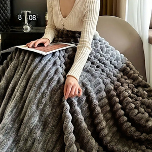 Blanket 160 x 200 Microfiber Plush Shirley 02