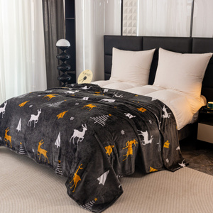 Blanket 200 x 220 Microfiber Christmas Donato 01