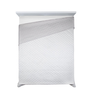 Bedspread 170 x 210 Quilted Velvet Luiz5 J.Silver