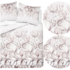 Bedding 160 x 200 3pcs Asti Satin Cotton 5235B