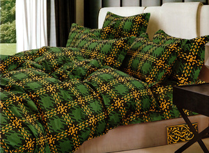 Bedding set 160 x 200 3 pcs Cotton Satin no. A1798