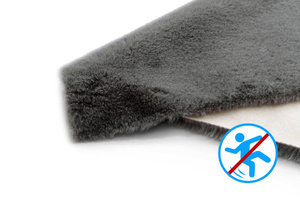 Rug 60 x 90 Soft Plush Fur Rabbit 107