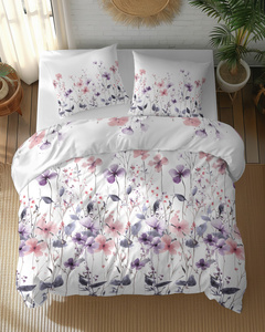 Bedding 220 x 200 3pc Vicenza Cotton pattern 5773B