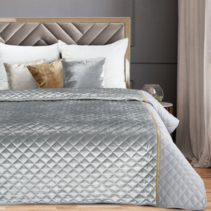 Bedspread 220 x 240 Decorative Kristin Silver