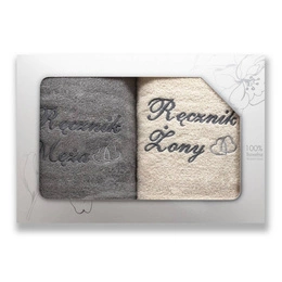 Towel set 2pc. 50x100 Carol 36