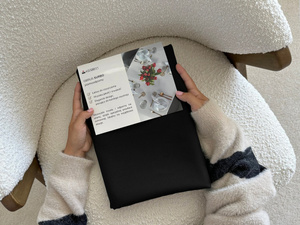 Tablecloth 140x300 Stain-Resistant Surbo Black