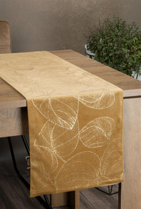 Runner 35 x 220 Decorative Velvet Blink16 Gold