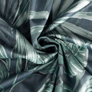 Curtain 140 x 250 Decorative Velvet Palermo Green