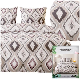 Bedding 160 x 200 3pcs Satin Maria 2772