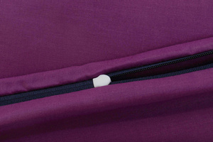 Cotton pillowcase 50 x 60 Uniform Ola Plum Purple