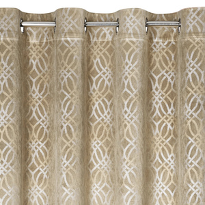 Curtain 140 x 250 Decorative Velvet Areta Beige