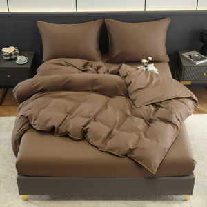 Bedding 200 x 220 3pcs Satin Cotton with Biza Can 06