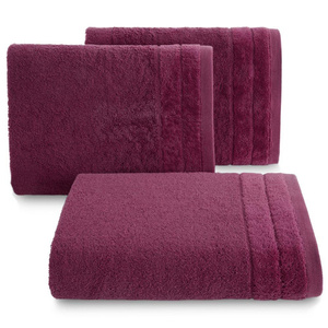 Towel 30 x 50 Cotton Damla 17 500 G/M2 Amaranth