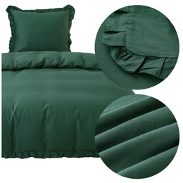 Bedding 140 x 200 2pcs Cotton with Ruffle Lynda 02